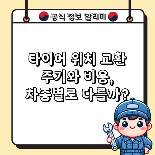 타이어 위치교환 주기